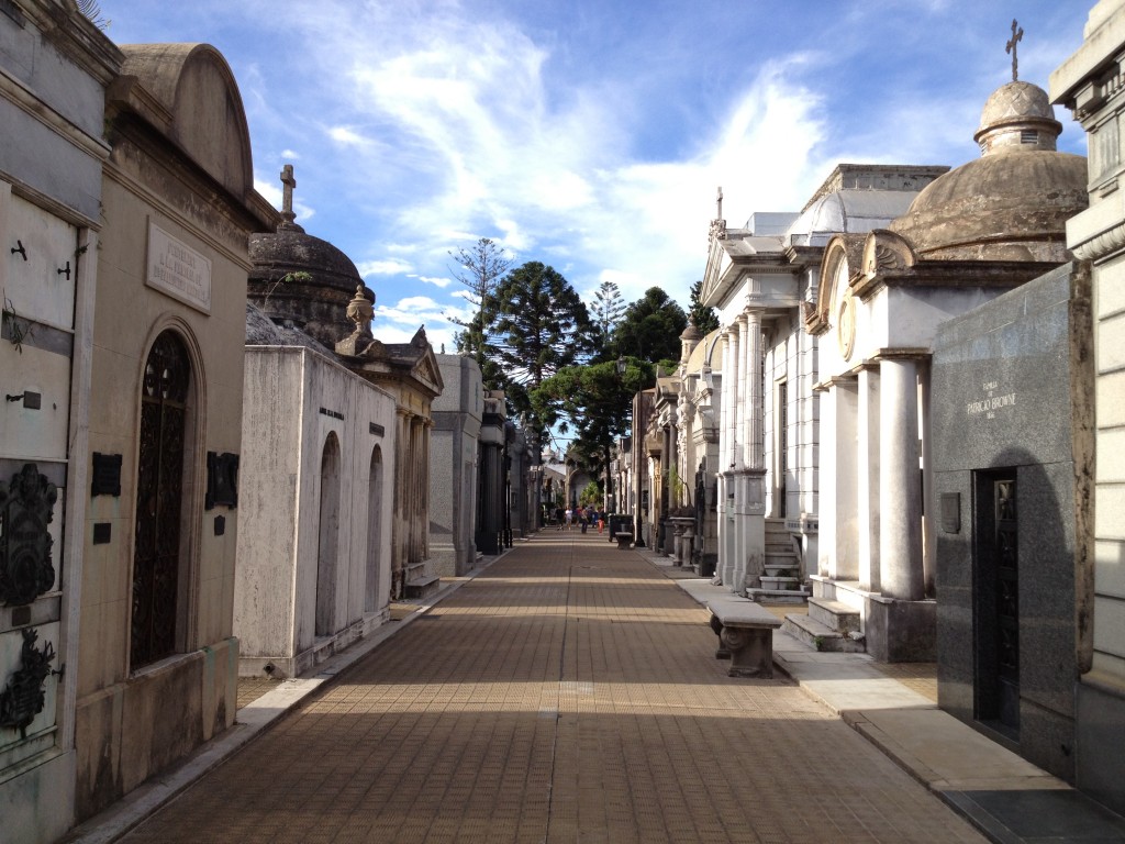 Le cimetière de Recoleta